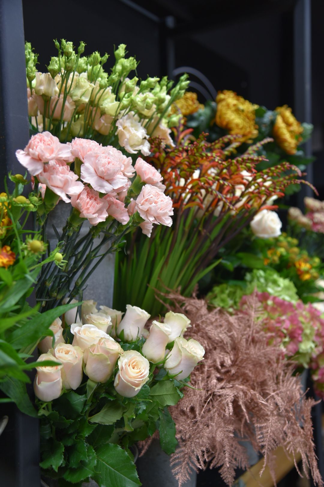 Compositions florales de deuil