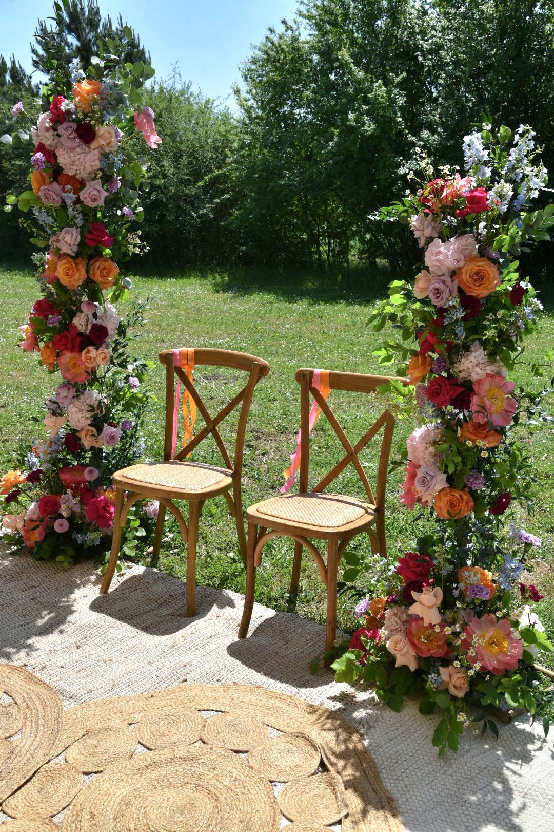 Décoration florale de mariage